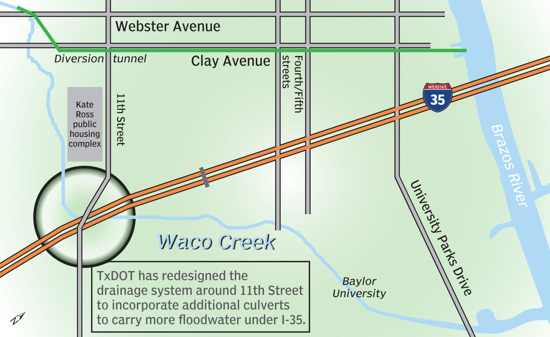 Flood map - web only